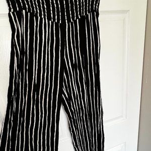 One 5 One Gauze Smocked Waist Beachy Pants